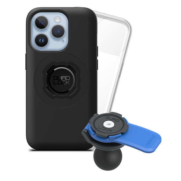 1" Ball Adaptor Motorcycle Kits - iPhone