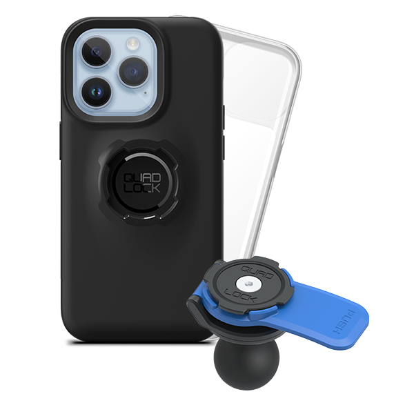 1" Ball Adaptor Motorcycle Kits - iPhone