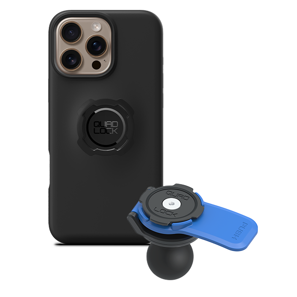 1" Ball Adaptor Motorcycle Kits - iPhone